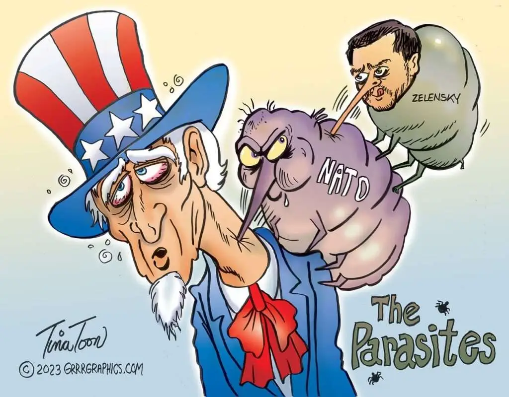 The Parasites_Hedgeye cartoon