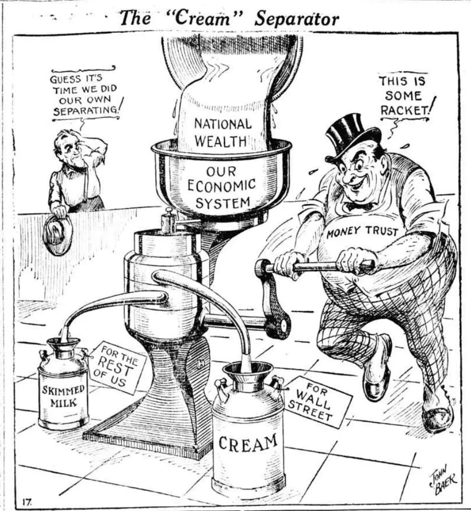 The Cream Separator - John Baer Cartoon